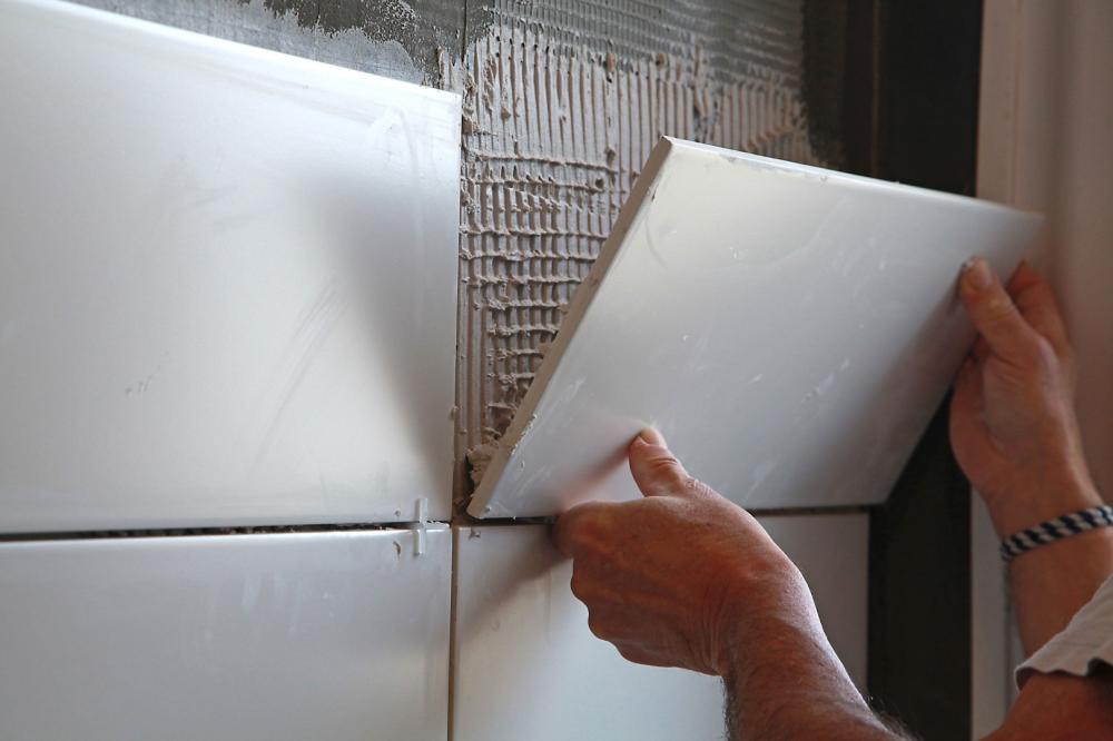 Pose de carrelage à Fillière
